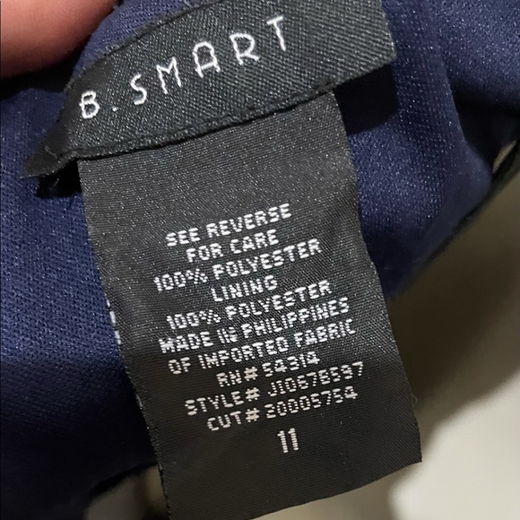 B.Smart blue embellished prom dress! - Picture 4 of 5